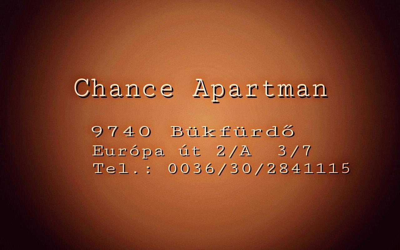 Chance Apartman Buekfuerdo Extérieur photo